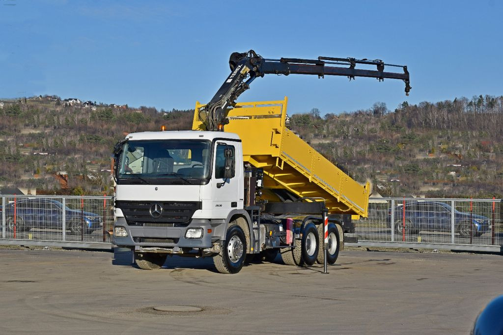Mercedes-Benz ACTROS 2636 * TEREX 165.2E - A4 + FUNK/6x4 - Tovornjak z dvigalom, Tovornjak prekucnik: slika 2 Mercedes-Benz ACTROS 2636 * TEREX 165.2E - A4 + FUNK/6x4 - Tovornjak z dvigalom, Tovornjak prekucnik: slika 2