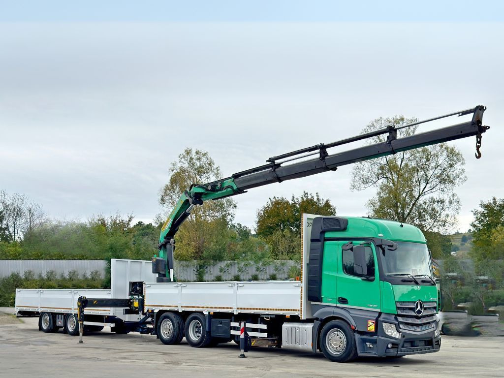 Mercedes-Benz ACTROS 2645* PK 34002 - SH C/FUNK+Anhänger* TOP - Tovornjak z dvigalom: slika 2 Mercedes-Benz ACTROS 2645* PK 34002 - SH C/FUNK+Anhänger* TOP - Tovornjak z dvigalom: slika 2