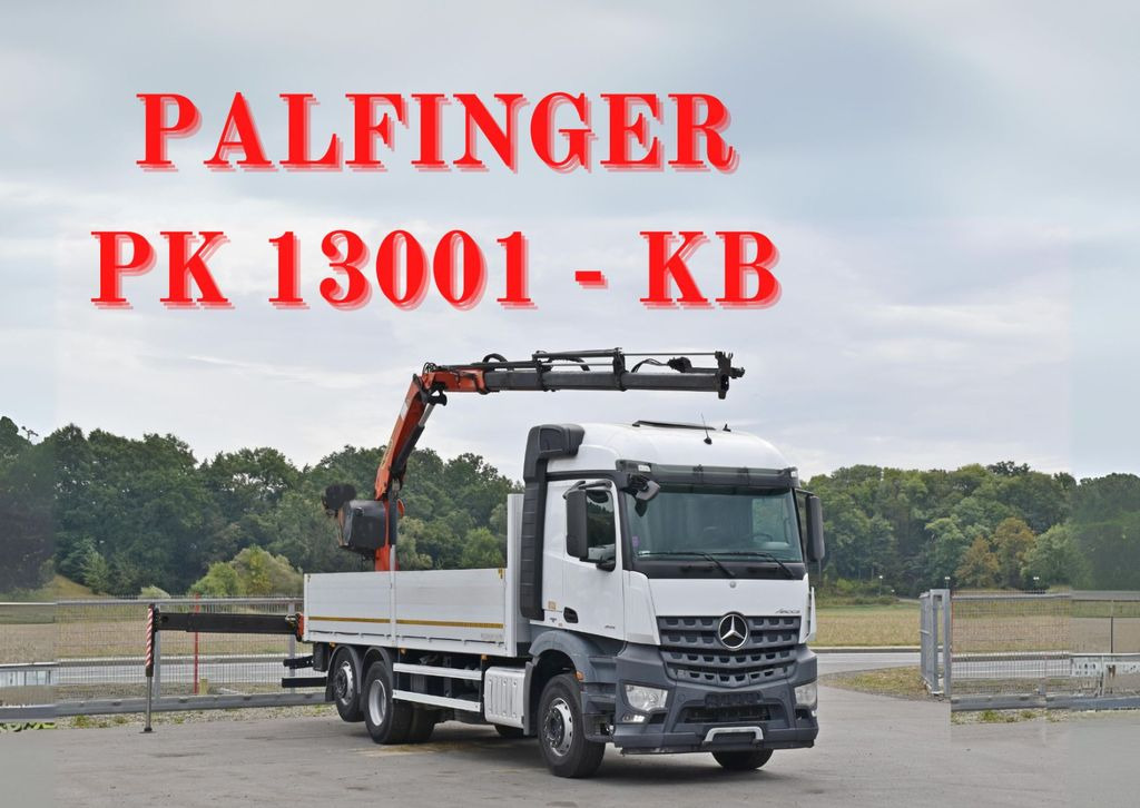 Mercedes-Benz AROCS 2542* PK 13001-K B* TOPZUSTAND - Tovornjak z dvigalom, Tovornjak s kesonom: slika 1 Mercedes-Benz AROCS 2542* PK 13001-K B* TOPZUSTAND - Tovornjak z dvigalom, Tovornjak s kesonom: slika 1