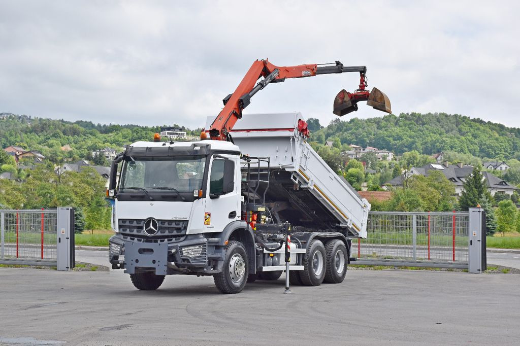 Mercedes-Benz AROCS 2635* FASSI F165AZ.0.22 + FUNK * 6x4 - Tovornjak z dvigalom, Tovornjak prekucnik: slika 2 Mercedes-Benz AROCS 2635* FASSI F165AZ.0.22 + FUNK * 6x4 - Tovornjak z dvigalom, Tovornjak prekucnik: slika 2