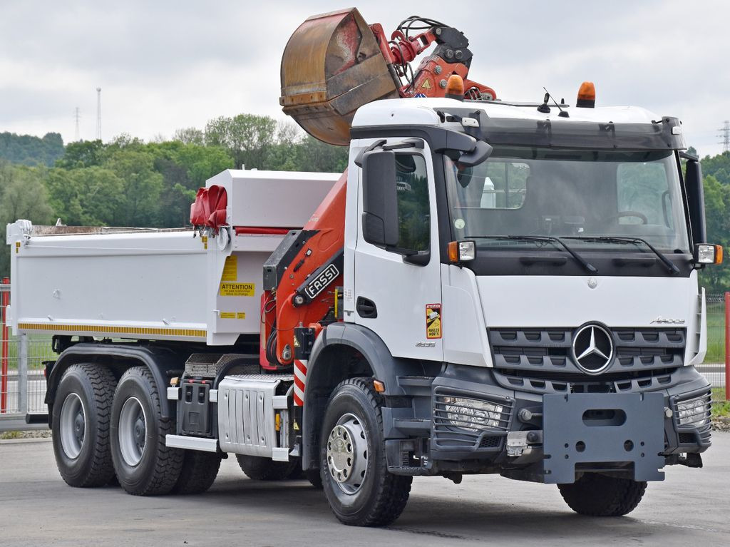 Mercedes-Benz AROCS 2635* FASSI F165AZ.0.22 + FUNK * 6x4 - Tovornjak z dvigalom, Tovornjak prekucnik: slika 4 Mercedes-Benz AROCS 2635* FASSI F165AZ.0.22 + FUNK * 6x4 - Tovornjak z dvigalom, Tovornjak prekucnik: slika 4