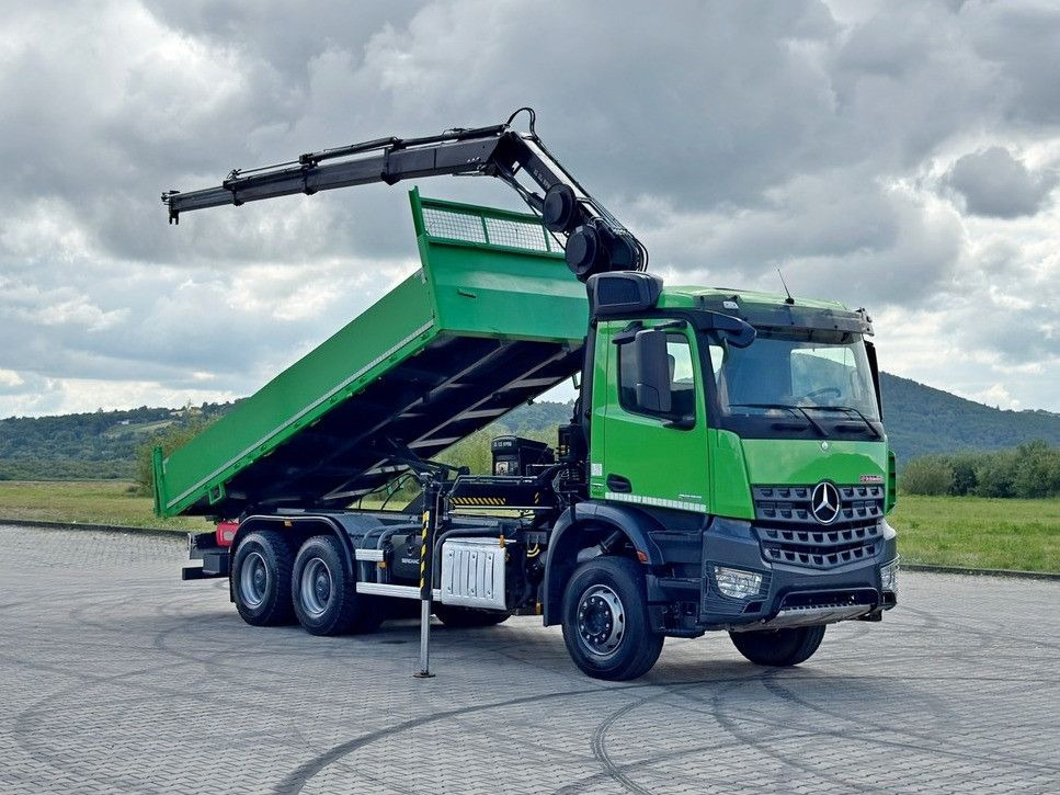 Mercedes-Benz AROCS 2636 * HIAB 122 ES - 3 HIPRO * 6x4 - Tovornjak z dvigalom: slika 2 Mercedes-Benz AROCS 2636 * HIAB 122 ES - 3 HIPRO * 6x4 - Tovornjak z dvigalom: slika 2