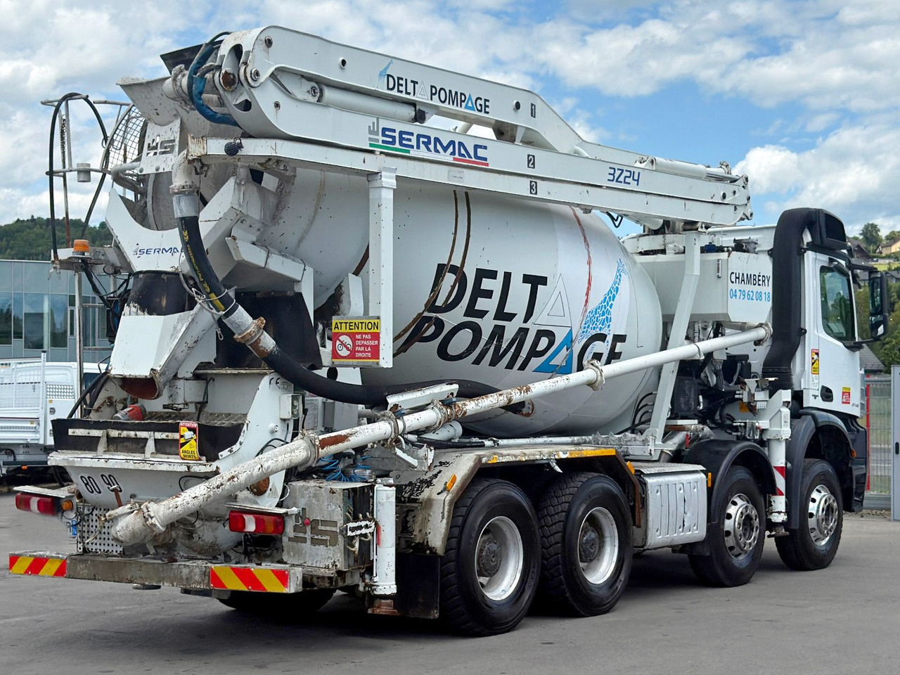 Mercedes-Benz AROCS 3743 * Betonpumpe + FUNK * 8x4 * TOP lizing Mercedes-Benz AROCS 3743 * Betonpumpe + FUNK * 8x4 * TOP: slika 7