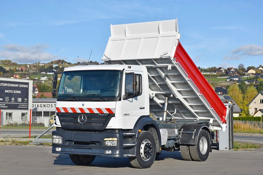 Mercedes-Benz AXOR 1823 * KIPPER 4,45 m * TOPZUSTAND - Tovornjak prekucnik, Tovornjak z dvigalom: slika 1 Mercedes-Benz AXOR 1823 * KIPPER 4,45 m * TOPZUSTAND - Tovornjak prekucnik, Tovornjak z dvigalom: slika 1