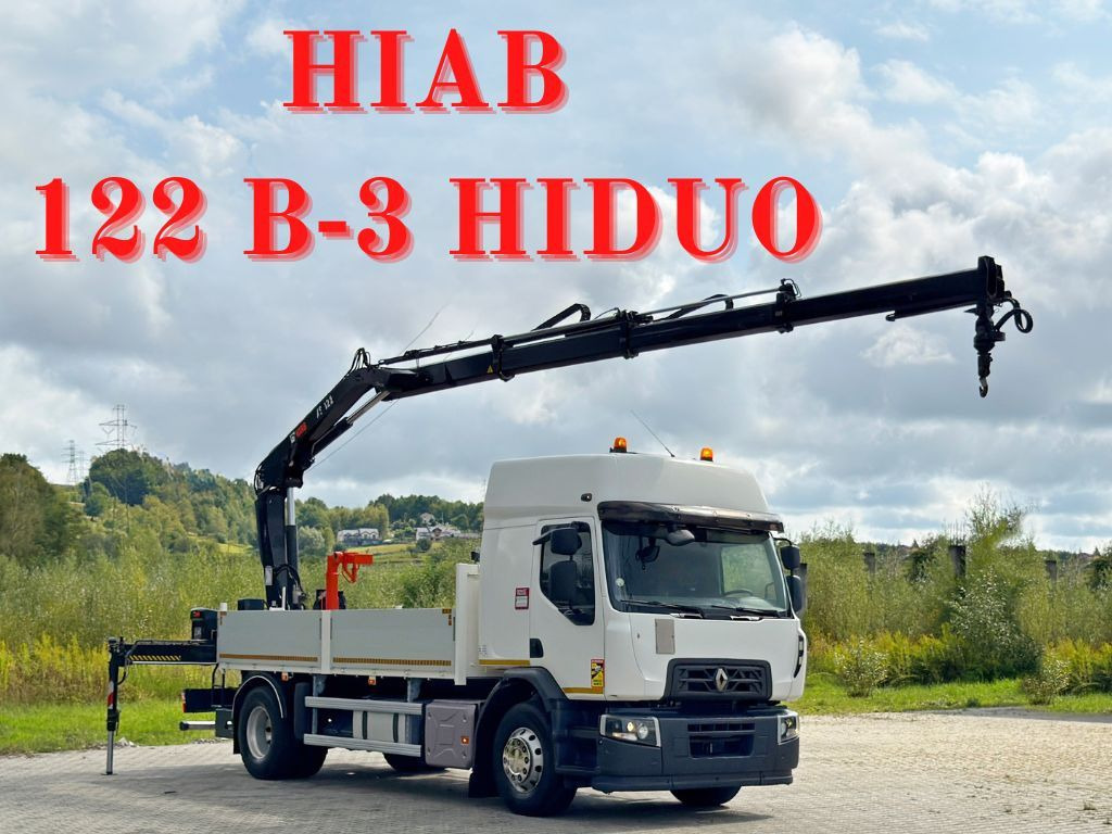 Renault C 430 * HIAB 122 B - 3 HIDUO + FUNK * TOP - Tovornjak z dvigalom: slika 1 Renault C 430 * HIAB 122 B - 3 HIDUO + FUNK * TOP - Tovornjak z dvigalom: slika 1