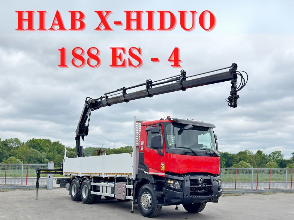 Renault C 430 *HIAB X - HIDUO 188 ES - 4 + FUNK * 6x4 - Tovornjak z dvigalom: slika 1 Renault C 430 *HIAB X - HIDUO 188 ES - 4 + FUNK * 6x4 - Tovornjak z dvigalom: slika 1