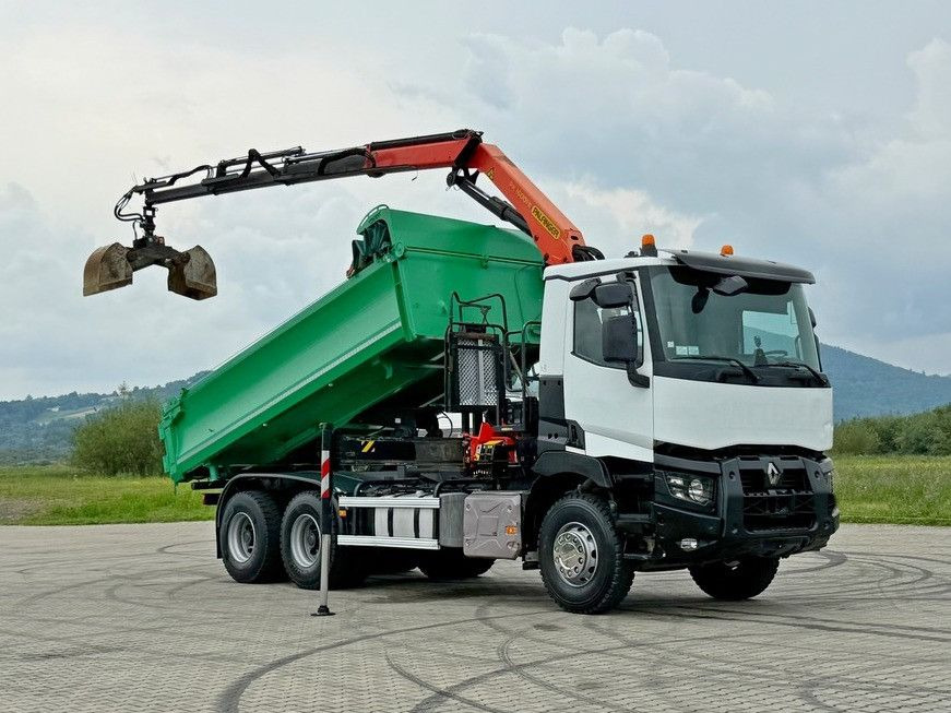 Renault C 430 *KIPPER 5,10 m + PK 16001 - K B* 6x4 - Tovornjak z dvigalom: slika 2 Renault C 430 *KIPPER 5,10 m + PK 16001 - K B* 6x4 - Tovornjak z dvigalom: slika 2