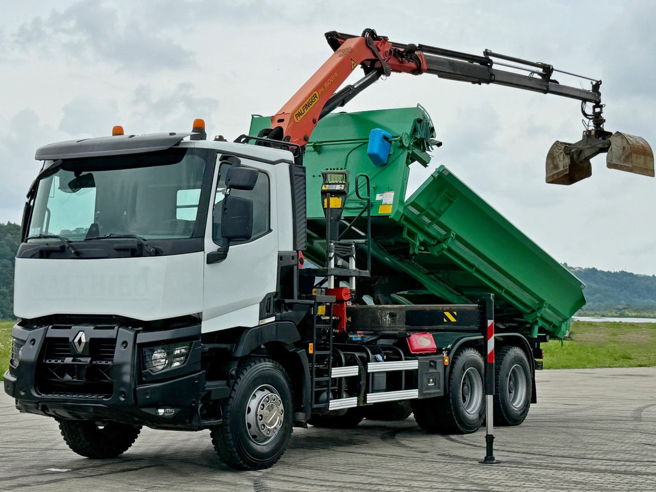 Renault C 430 *KIPPER 5,10 m + PK 16001 - K B* 6x4 - Tovornjak z dvigalom: slika 3 Renault C 430 *KIPPER 5,10 m + PK 16001 - K B* 6x4 - Tovornjak z dvigalom: slika 3
