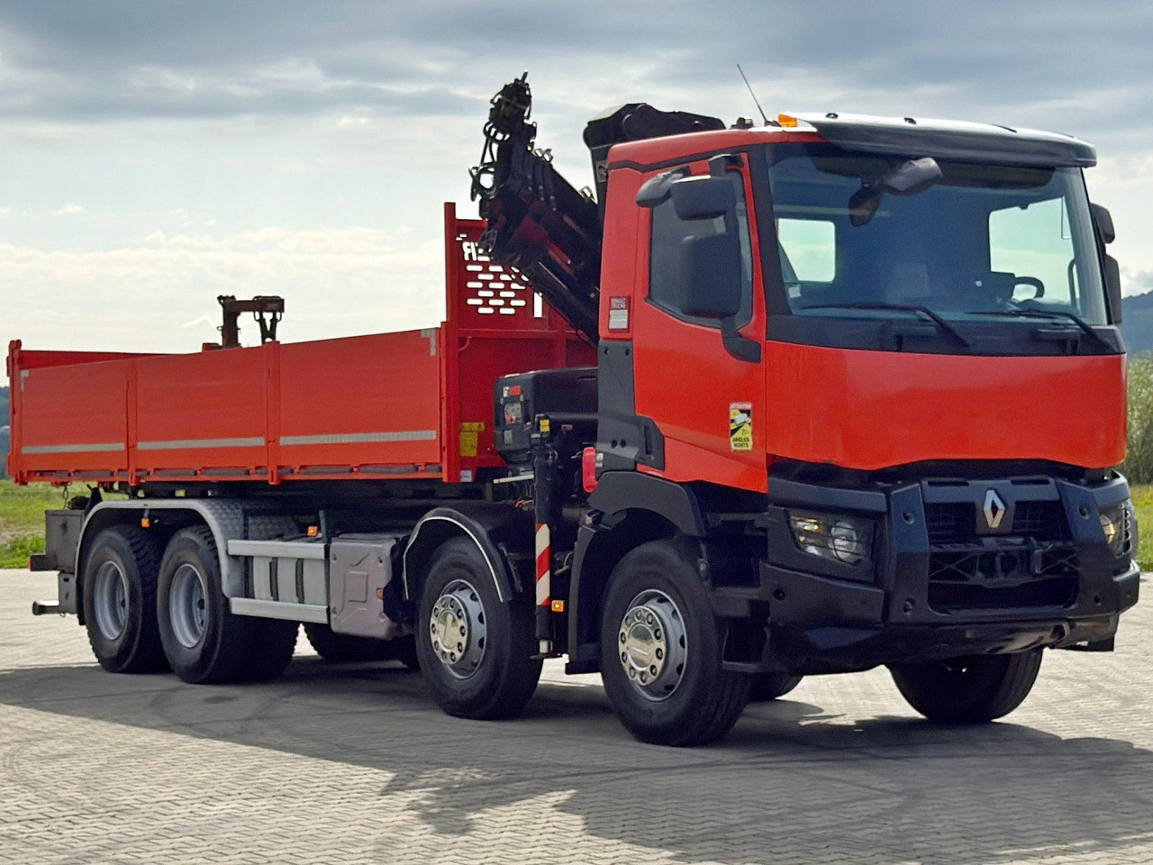 Renault C 430 *KIPPER 6,80m* HIAB X-HIDUO 188 ES-4 * 8x4 - Tovornjak prekucnik, Tovornjak z dvigalom: slika 3 Renault C 430 *KIPPER 6,80m* HIAB X-HIDUO 188 ES-4 * 8x4 - Tovornjak prekucnik, Tovornjak z dvigalom: slika 3