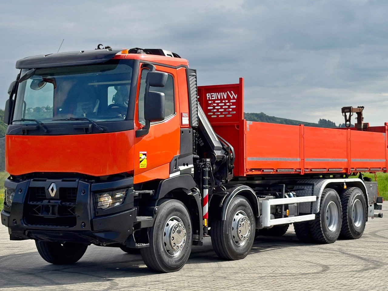Renault C 430 *KIPPER 6,80m* HIAB X-HIDUO 188 ES-4 * 8x4 - Tovornjak prekucnik, Tovornjak z dvigalom: slika 4 Renault C 430 *KIPPER 6,80m* HIAB X-HIDUO 188 ES-4 * 8x4 - Tovornjak prekucnik, Tovornjak z dvigalom: slika 4