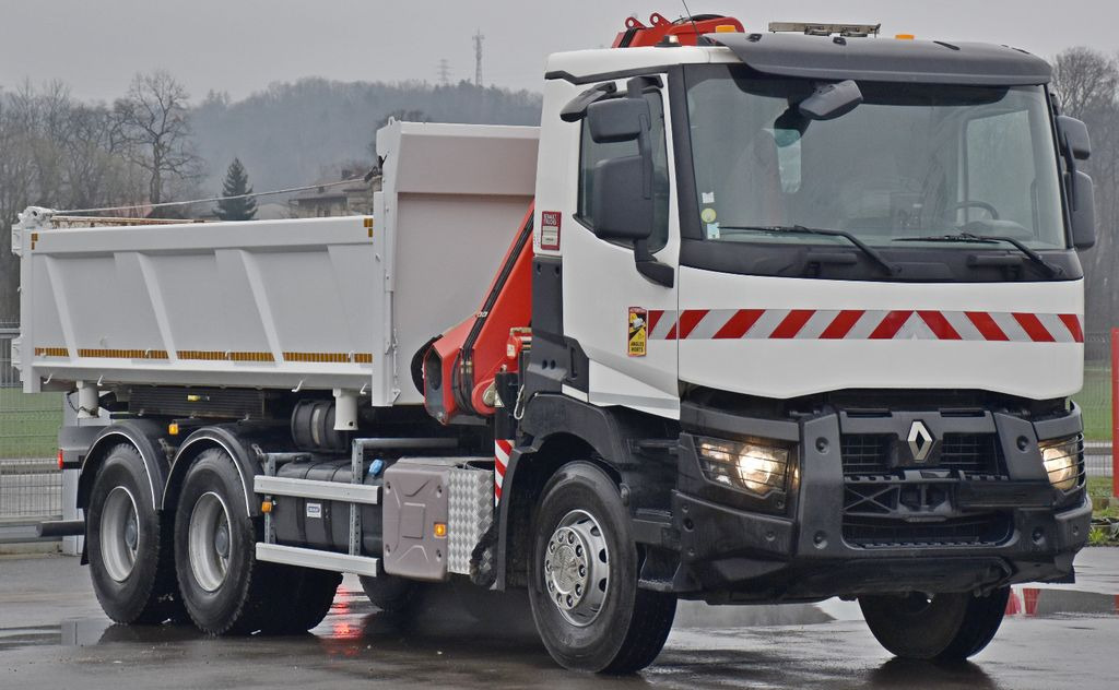 Renault C380 *KIPPER 5,10 m* FASSI F175A.0.22+FUNK /6x4 - Tovornjak z dvigalom, Tovornjak prekucnik: slika 4 Renault C380 *KIPPER 5,10 m* FASSI F175A.0.22+FUNK /6x4 - Tovornjak z dvigalom, Tovornjak prekucnik: slika 4