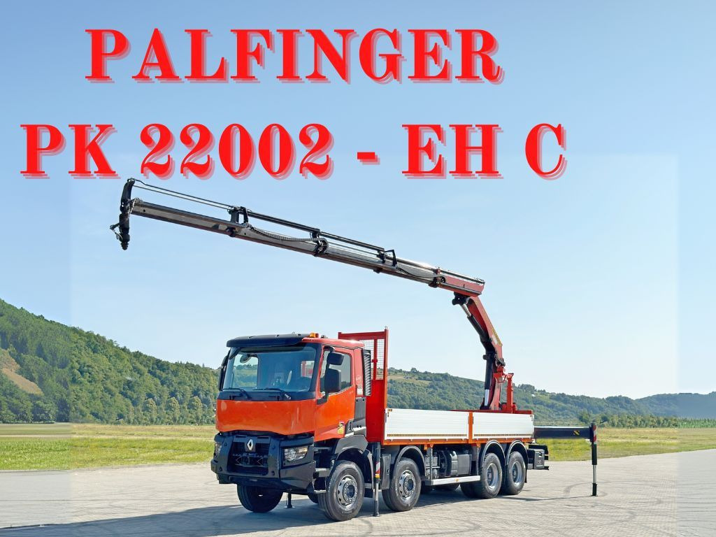 Renault K 430 * PK 22002 - EH C+ FUNK * 8x4 - Tovornjak z dvigalom: slika 1 Renault K 430 * PK 22002 - EH C+ FUNK * 8x4 - Tovornjak z dvigalom: slika 1