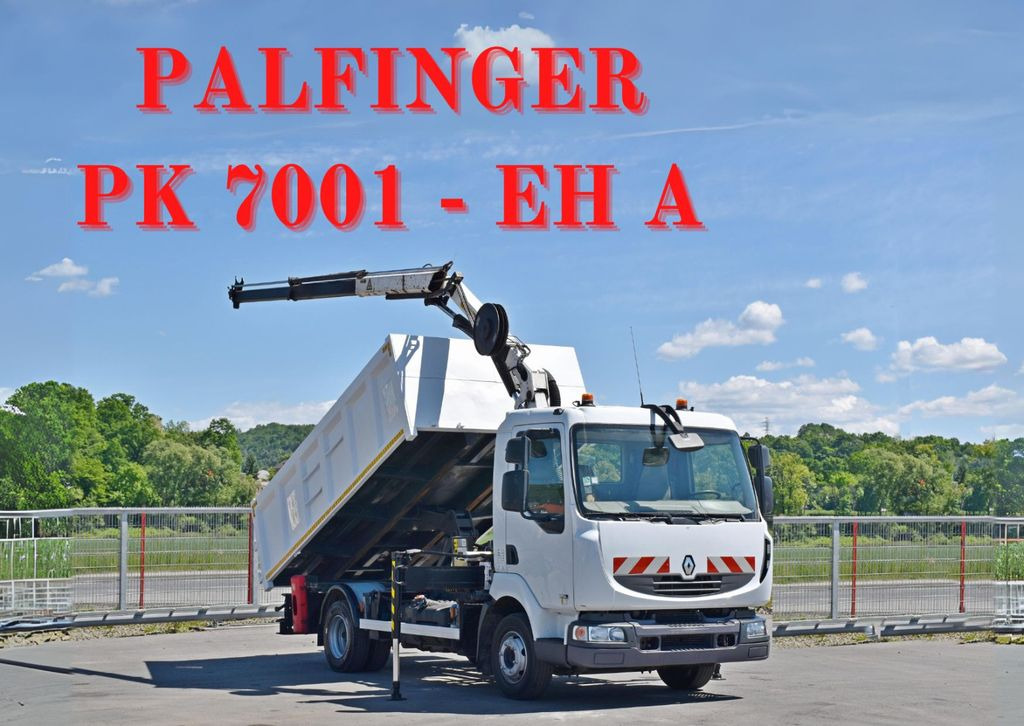 Renault MIDLUM 220 DXI *KIPPER 4,00m *PK 7001-EH A/FUNK - Tovornjak z dvigalom, Tovornjak prekucnik: slika 1 Renault MIDLUM 220 DXI *KIPPER 4,00m *PK 7001-EH A/FUNK - Tovornjak z dvigalom, Tovornjak prekucnik: slika 1