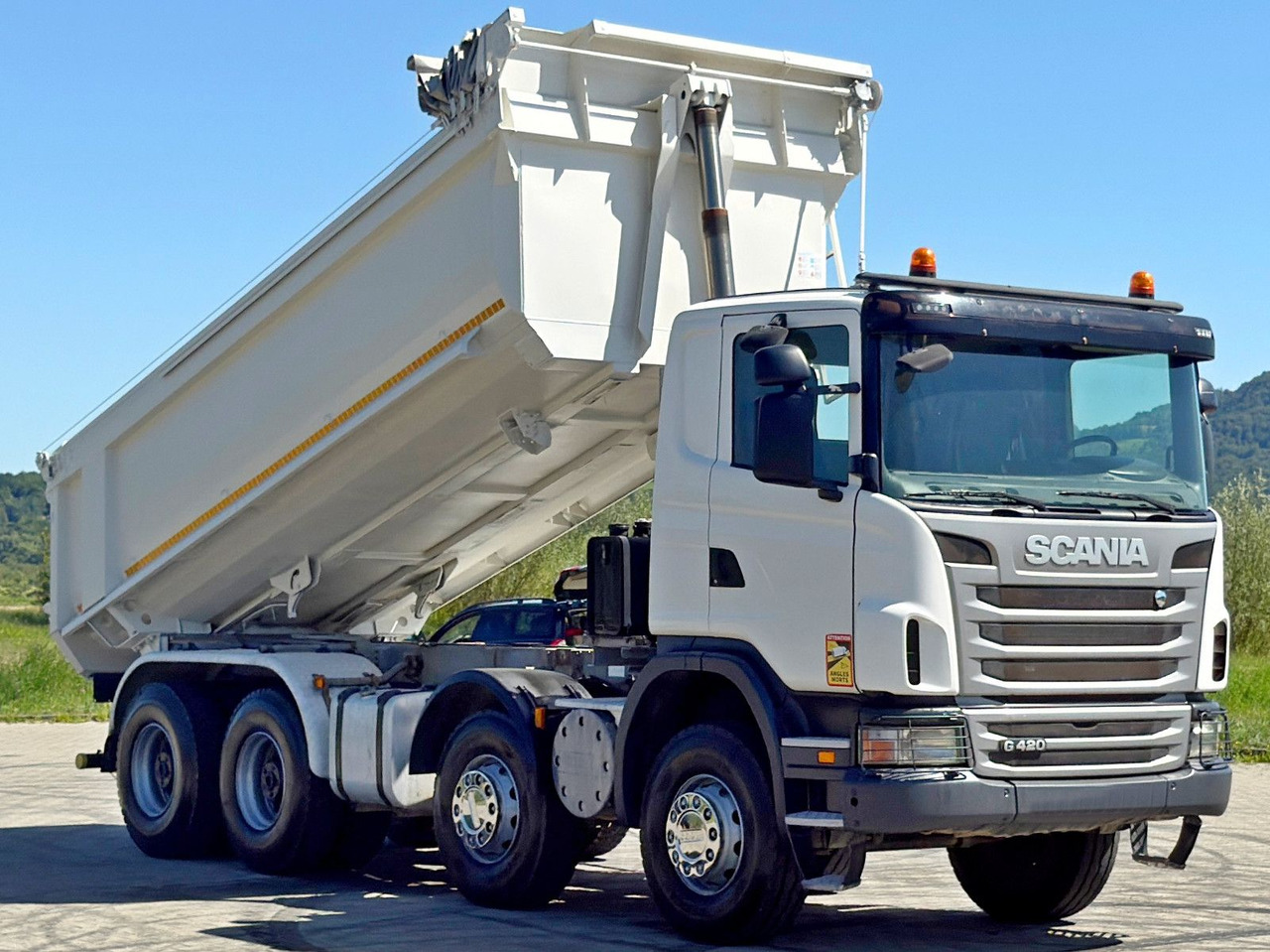 Scania G 420 * KIPPER * 8x4 * TOPZUSTAND - Tovornjak prekucnik: slika 3 Scania G 420 * KIPPER * 8x4 * TOPZUSTAND - Tovornjak prekucnik: slika 3