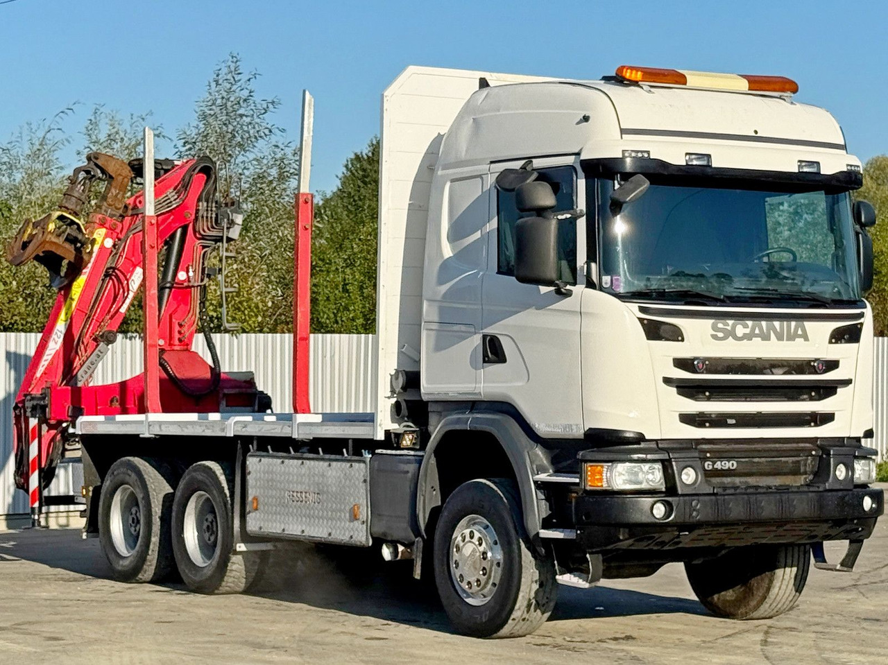 Scania G490* HOLZTRANSPORTER * PENZ 12Z8.70* 6x6 - Tovornjak za prevoz lesa, Tovornjak z dvigalom: slika 3 Scania G490* HOLZTRANSPORTER * PENZ 12Z8.70* 6x6 - Tovornjak za prevoz lesa, Tovornjak z dvigalom: slika 3