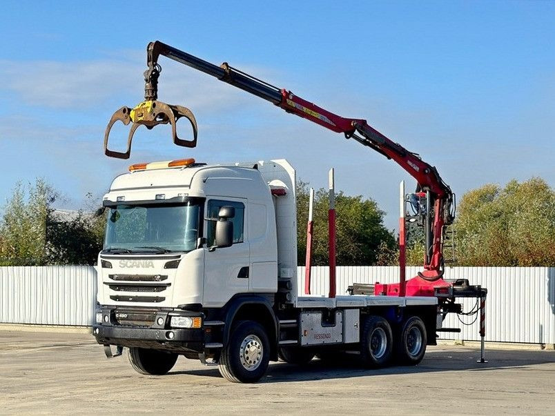 Scania G490* HOLZTRANSPORTER * PENZ 12Z8.70* 6x6 - Tovornjak za prevoz lesa, Tovornjak z dvigalom: slika 2 Scania G490* HOLZTRANSPORTER * PENZ 12Z8.70* 6x6 - Tovornjak za prevoz lesa, Tovornjak z dvigalom: slika 2