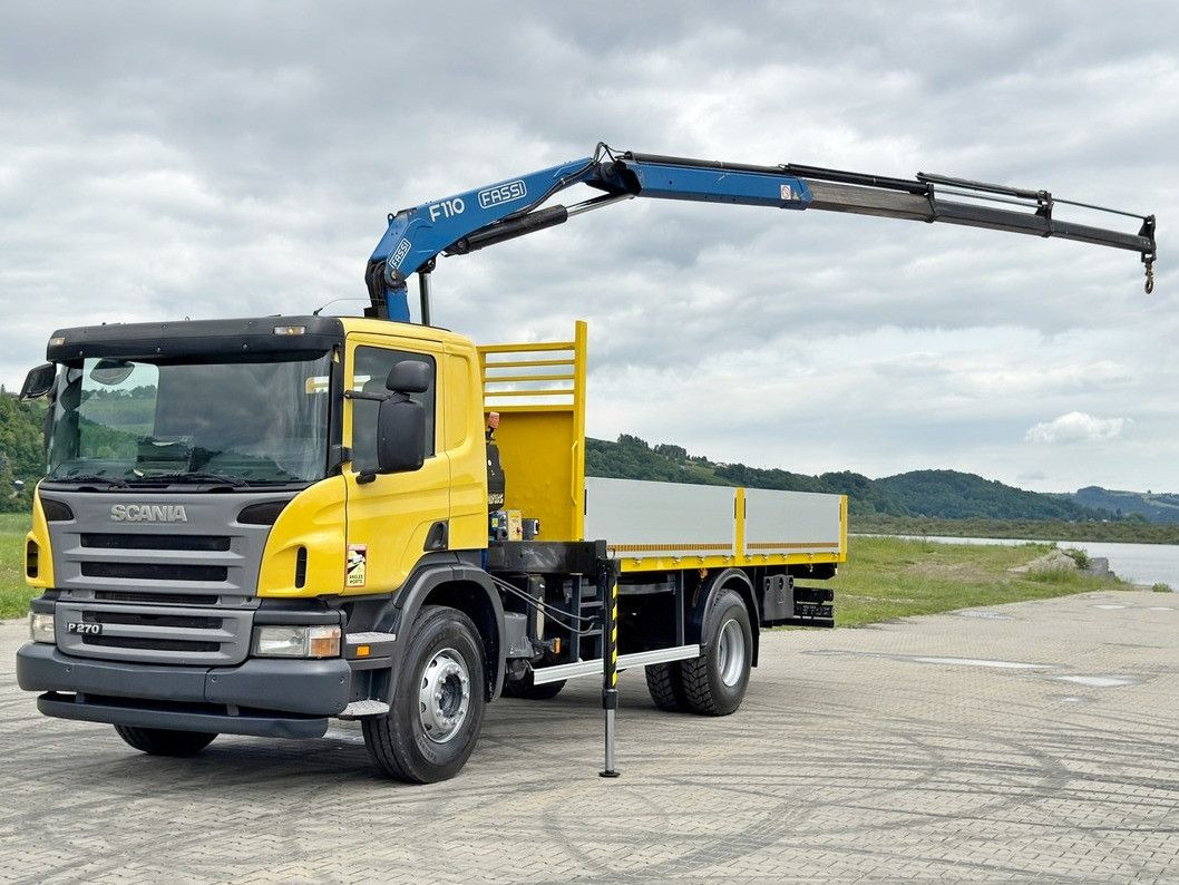 Scania P 270 * FASSI F110A.23 + FUNK * TOPZUSTAND - Tovornjak z dvigalom: slika 2 Scania P 270 * FASSI F110A.23 + FUNK * TOPZUSTAND - Tovornjak z dvigalom: slika 2