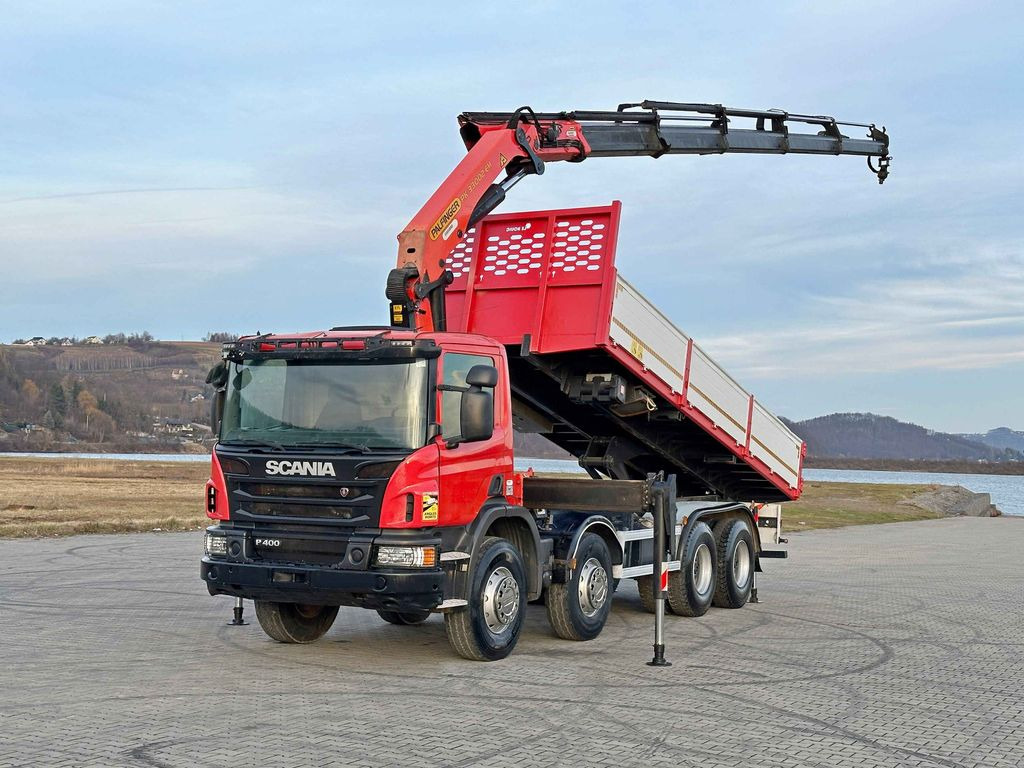 Scania P 400 Kipper 6,80 m * PK 33002-EH D + FUNK * 8x4 Scania P 400 Kipper 6,80 m * PK 33002-EH D + FUNK * 8x4 - Tovornjak prekucnik, Tovornjak z dvigalom: slika 2 Scania P 400 Kipper 6,80 m * PK 33002-EH D + FUNK * 8x4 Scania P 400 Kipper 6,80 m * PK 33002-EH D + FUNK * 8x4 - Tovornjak prekucnik, Tovornjak z dvigalom: slika 2