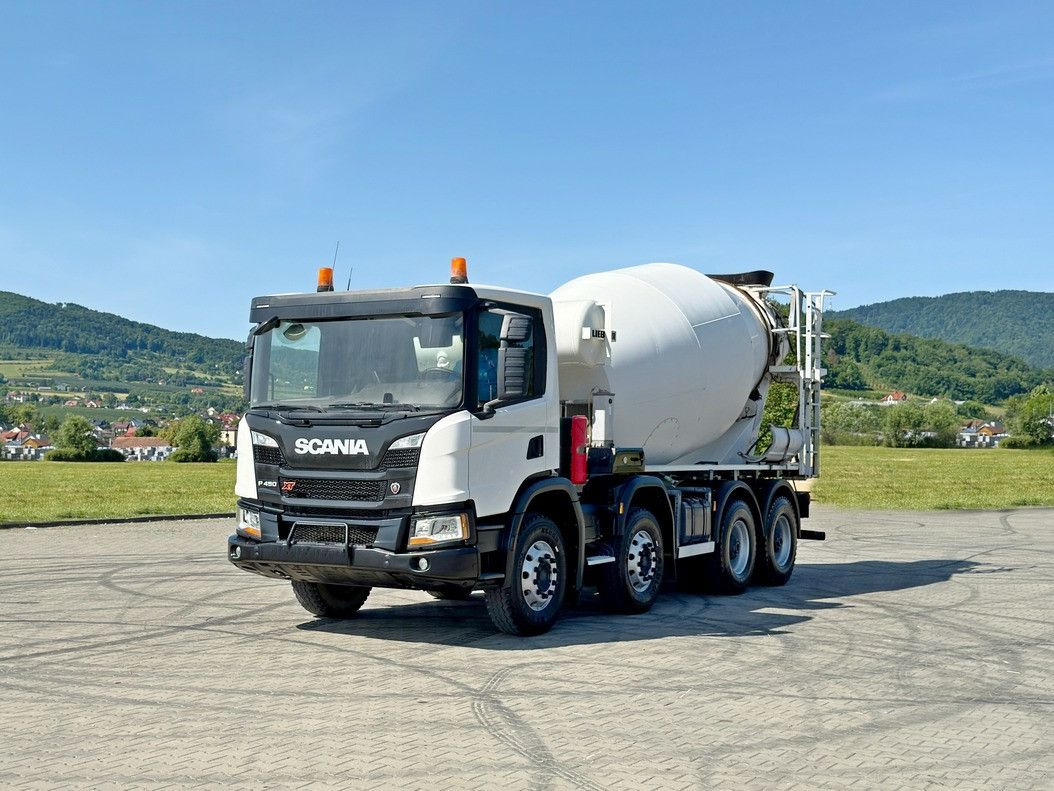 Scania P 450 * Betonmischer * 8x4 * TOPZUSTAND - Avtomešalec: slika 1 Scania P 450 * Betonmischer * 8x4 * TOPZUSTAND - Avtomešalec: slika 1