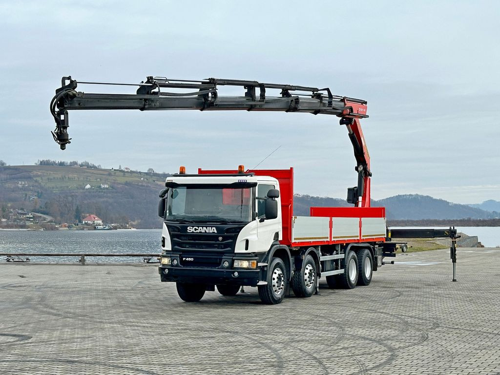 Scania P 450 * PK 27002 - SH + FUNK * 8x4 * TOPZUSTAND - Tovornjak z dvigalom, Tovornjak s kesonom: slika 2 Scania P 450 * PK 27002 - SH + FUNK * 8x4 * TOPZUSTAND - Tovornjak z dvigalom, Tovornjak s kesonom: slika 2