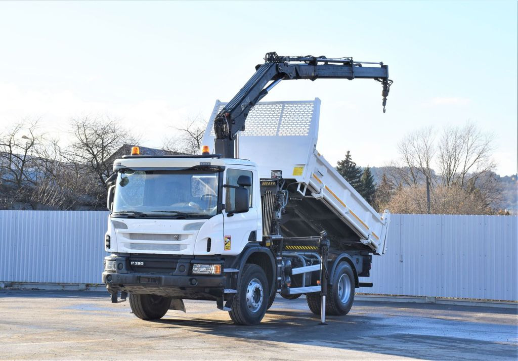 Scania P320 Kipper 3,90m *BORDMATIC*HIAB 122B-2DUO* TOP - Tovornjak z dvigalom, Tovornjak prekucnik: slika 2 Scania P320 Kipper 3,90m *BORDMATIC*HIAB 122B-2DUO* TOP - Tovornjak z dvigalom, Tovornjak prekucnik: slika 2