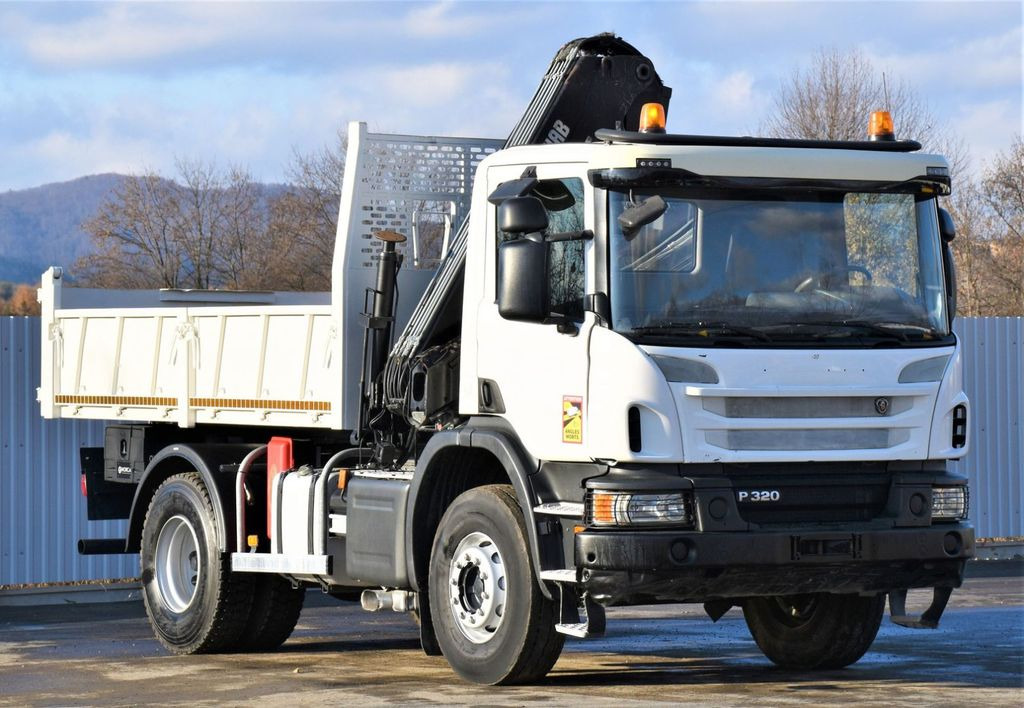 Scania P320 Kipper 3,90m *BORDMATIC*HIAB 122B-2DUO* TOP - Tovornjak prekucnik, Tovornjak z dvigalom: slika 4 Scania P320 Kipper 3,90m *BORDMATIC*HIAB 122B-2DUO* TOP - Tovornjak prekucnik, Tovornjak z dvigalom: slika 4
