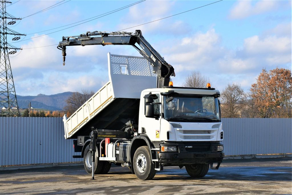 Scania P320 Kipper 3,90m *BORDMATIC*HIAB 122B-2DUO* TOP - Tovornjak prekucnik, Tovornjak z dvigalom: slika 2 Scania P320 Kipper 3,90m *BORDMATIC*HIAB 122B-2DUO* TOP - Tovornjak prekucnik, Tovornjak z dvigalom: slika 2