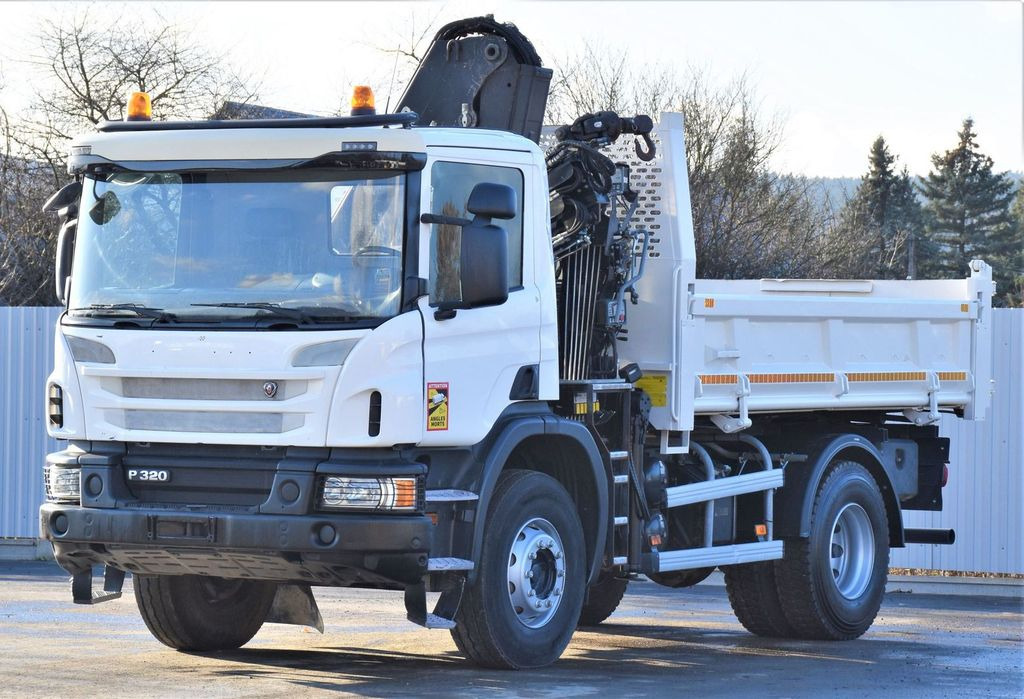 Scania P320 Kipper 3,90m *BORDMATIC*HIAB 122B-2DUO* TOP - Tovornjak prekucnik, Tovornjak z dvigalom: slika 3 Scania P320 Kipper 3,90m *BORDMATIC*HIAB 122B-2DUO* TOP - Tovornjak prekucnik, Tovornjak z dvigalom: slika 3