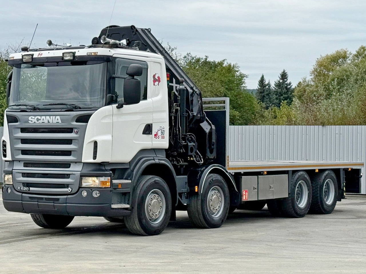 Scania R 620*PLATFORM 6,45m*HIAB 600 E - 9 + FUNK / 8x4 - Tovornjak z dvigalom: slika 3 Scania R 620*PLATFORM 6,45m*HIAB 600 E - 9 + FUNK / 8x4 - Tovornjak z dvigalom: slika 3