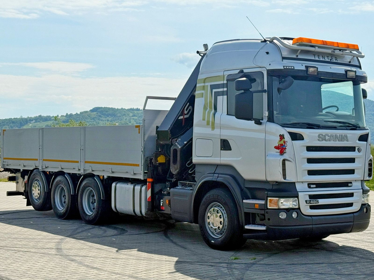 Scania R480 PRITSCHE 6,85m *HIAB 377 E-8 HIPRO/FUNK*8x4 - Tovornjak z dvigalom: slika 3 Scania R480 PRITSCHE 6,85m *HIAB 377 E-8 HIPRO/FUNK*8x4 - Tovornjak z dvigalom: slika 3