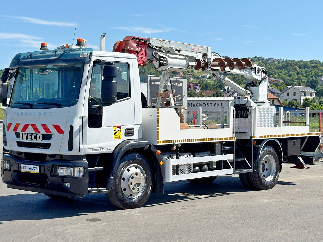 Iveco Eurocargo 120E22 * Bohrgerät auf LKW + FUNK *TOP - Tovornjak, Tovornjak z dvigalom: slika 4 Iveco Eurocargo 120E22 * Bohrgerät auf LKW + FUNK *TOP - Tovornjak, Tovornjak z dvigalom: slika 4