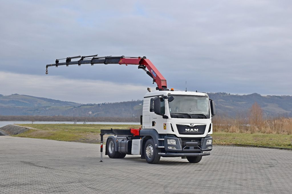 MAN TGS 18.500 Sattelzugmaschine + KRAN/FUNK MAN TGS 18.500 Sattelzugmaschine + KRAN/FUNK - Vlačilec: slika 2 MAN TGS 18.500 Sattelzugmaschine + KRAN/FUNK MAN TGS 18.500 Sattelzugmaschine + KRAN/FUNK - Vlačilec: slika 2