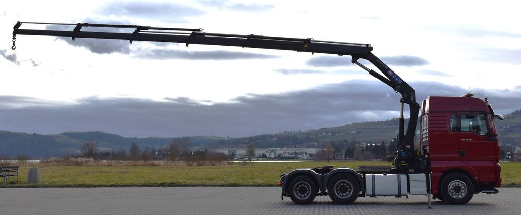 MAN TGX 28.480 Sattelzugmaschine + HMF 2120 K5/FUNK MAN TGX 28.480 Sattelzugmaschine + HMF 2120 K5/FUNK - Vlačilec: slika 5 MAN TGX 28.480 Sattelzugmaschine + HMF 2120 K5/FUNK MAN TGX 28.480 Sattelzugmaschine + HMF 2120 K5/FUNK - Vlačilec: slika 5