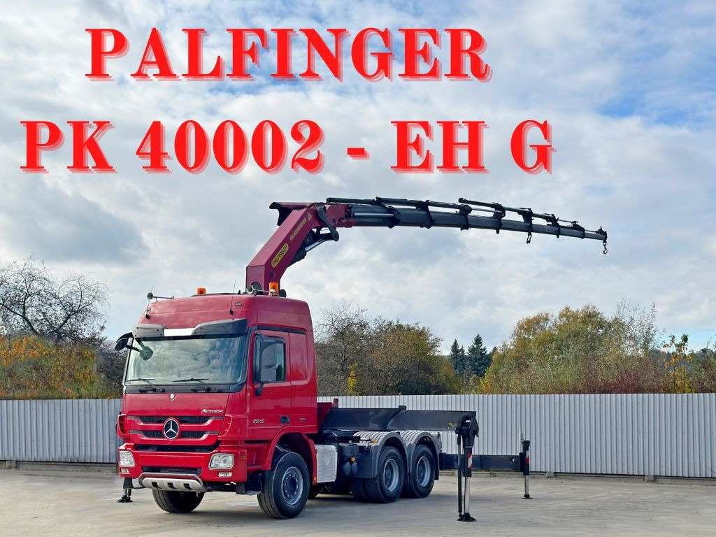 Mercedes-Benz ACTROS 2646 * PK 40002 - EH G + FUNK / 6x4 * TOP - Vlačilec: slika 1 Mercedes-Benz ACTROS 2646 * PK 40002 - EH G + FUNK / 6x4 * TOP - Vlačilec: slika 1