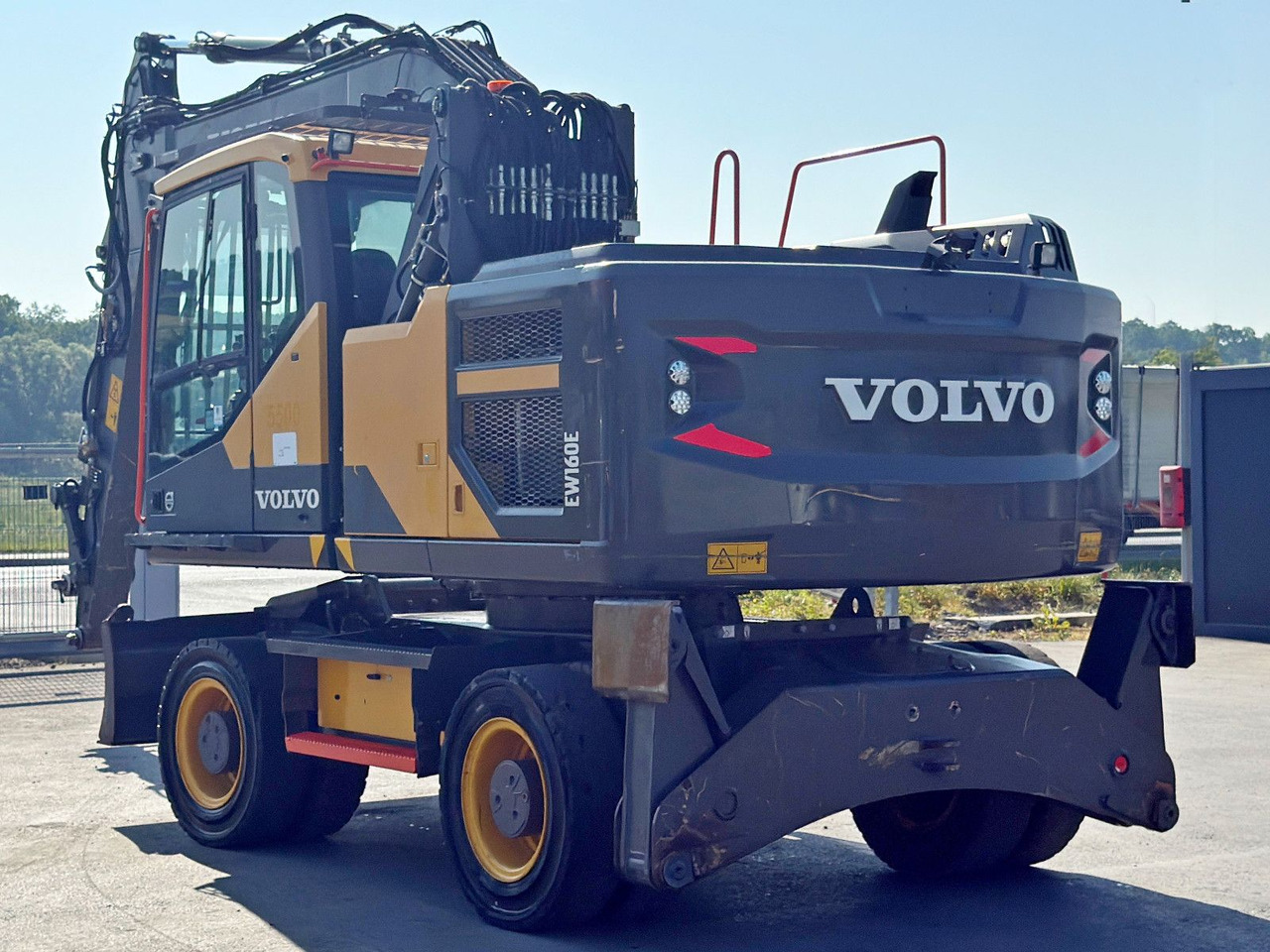 Bager na kolesih Volvo EW 160 E* Umschlagbagger * TOPZUSTAND: slika 8 Bager na kolesih Volvo EW 160 E* Umschlagbagger * TOPZUSTAND: slika 8