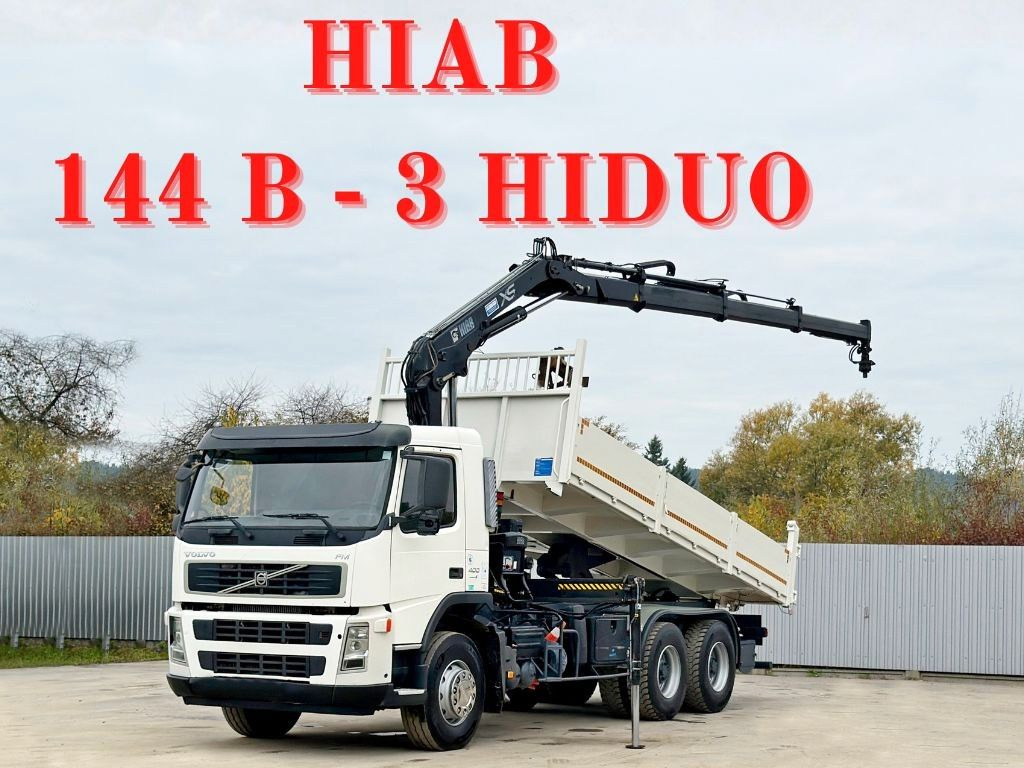 Volvo FM 400 Kipper 6,20m * HIAB 144 B-3 HIDUO* 6x4 - Tovornjak prekucnik: slika 1 Volvo FM 400 Kipper 6,20m * HIAB 144 B-3 HIDUO* 6x4 - Tovornjak prekucnik: slika 1