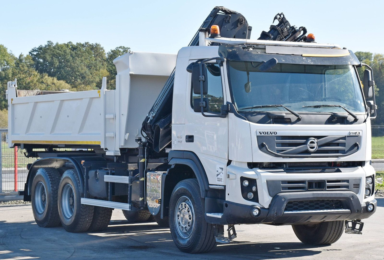 Volvo FMX 410 Kipper 5,20m*HIAB 122 D-4 HIDUO/FUNK*6x4 - Tovornjak z dvigalom: slika 4 Volvo FMX 410 Kipper 5,20m*HIAB 122 D-4 HIDUO/FUNK*6x4 - Tovornjak z dvigalom: slika 4