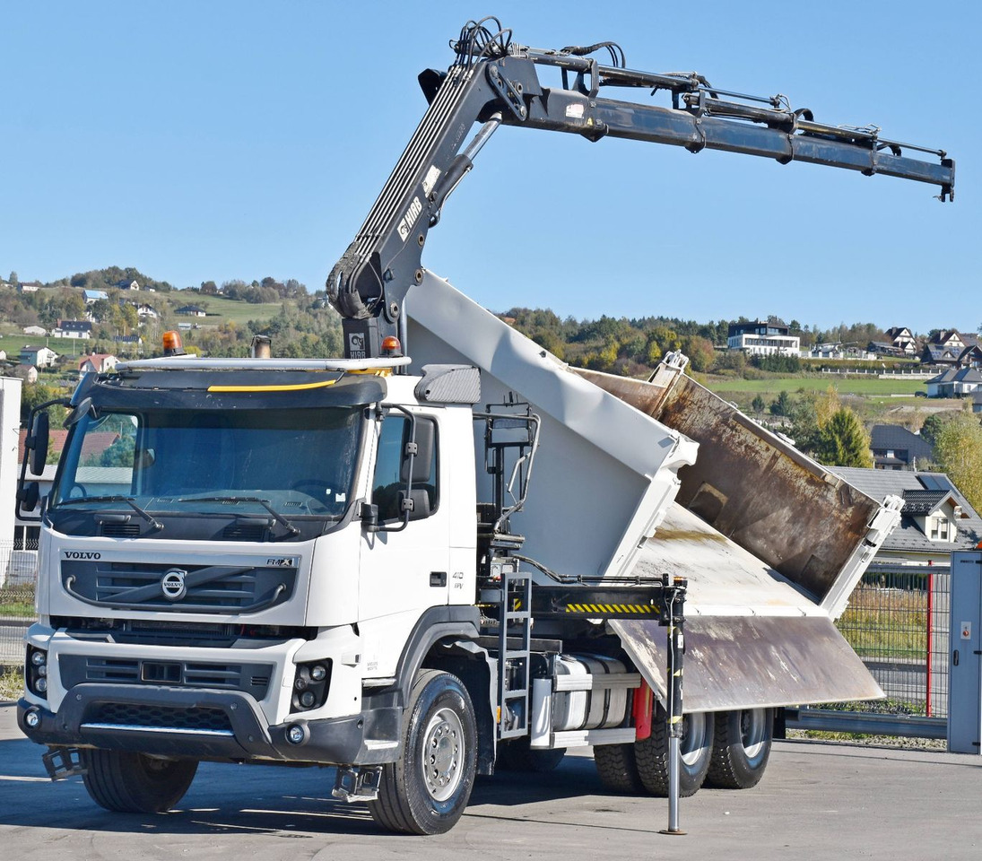 Volvo FMX 410 Kipper 5,20m*HIAB 122 D-4 HIDUO/FUNK*6x4 - Tovornjak prekucnik: slika 3 Volvo FMX 410 Kipper 5,20m*HIAB 122 D-4 HIDUO/FUNK*6x4 - Tovornjak prekucnik: slika 3
