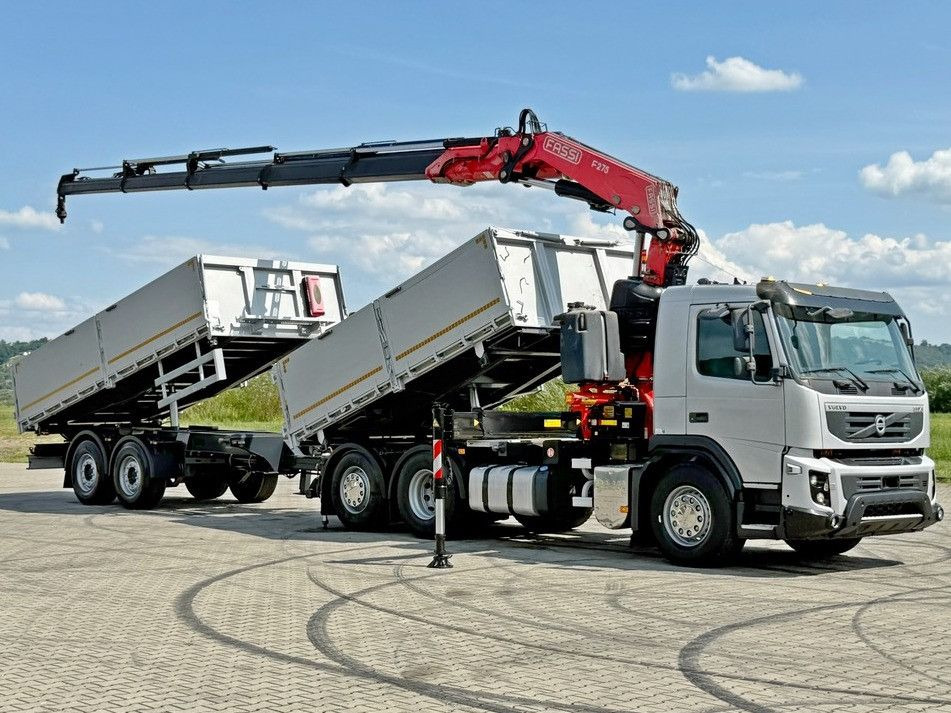 Volvo FMX 420* FASSI F275.2.25 + FUNK + Anhänger / TOP - Tovornjak prekucnik, Tovornjak z dvigalom: slika 2 Volvo FMX 420* FASSI F275.2.25 + FUNK + Anhänger / TOP - Tovornjak prekucnik, Tovornjak z dvigalom: slika 2