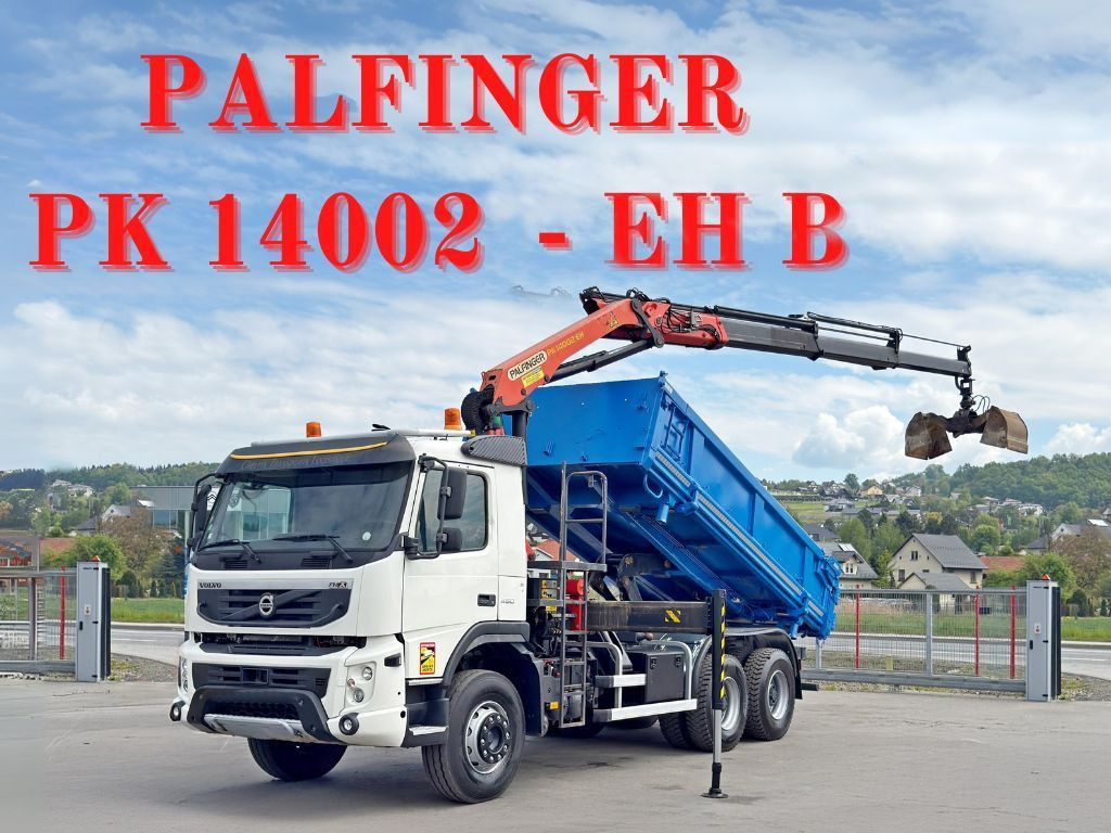 Volvo FMX 450 Kipper 5,15m * PK 14002-EH B * 6x4 * TOP - Tovornjak z dvigalom: slika 1 Volvo FMX 450 Kipper 5,15m * PK 14002-EH B * 6x4 * TOP - Tovornjak z dvigalom: slika 1