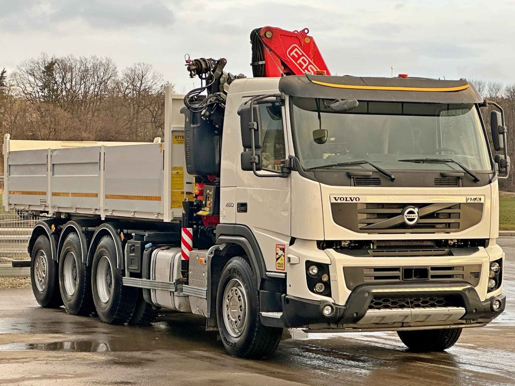 Volvo FMX 450 Kipper 6,50m*FASSI F215A.0.24 + FUNK*8x4 - Tovornjak z dvigalom, Tovornjak prekucnik: slika 4 Volvo FMX 450 Kipper 6,50m*FASSI F215A.0.24 + FUNK*8x4 - Tovornjak z dvigalom, Tovornjak prekucnik: slika 4