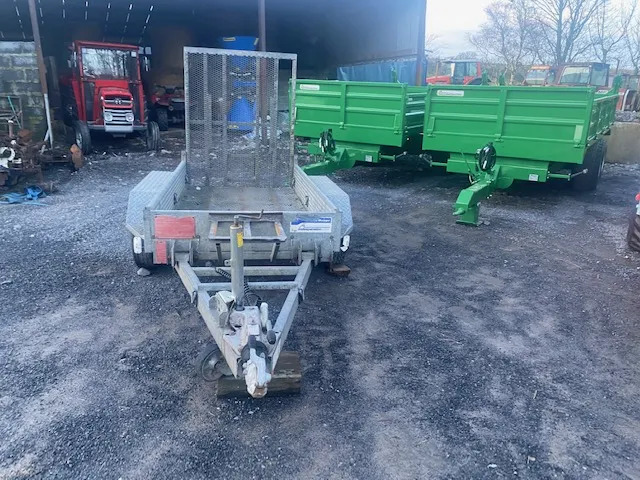 Used Indespension trailer 8x4 with ramp - Prikolica za prevoz strojev: slika 2 Used Indespension trailer 8x4 with ramp - Prikolica za prevoz strojev: slika 2
