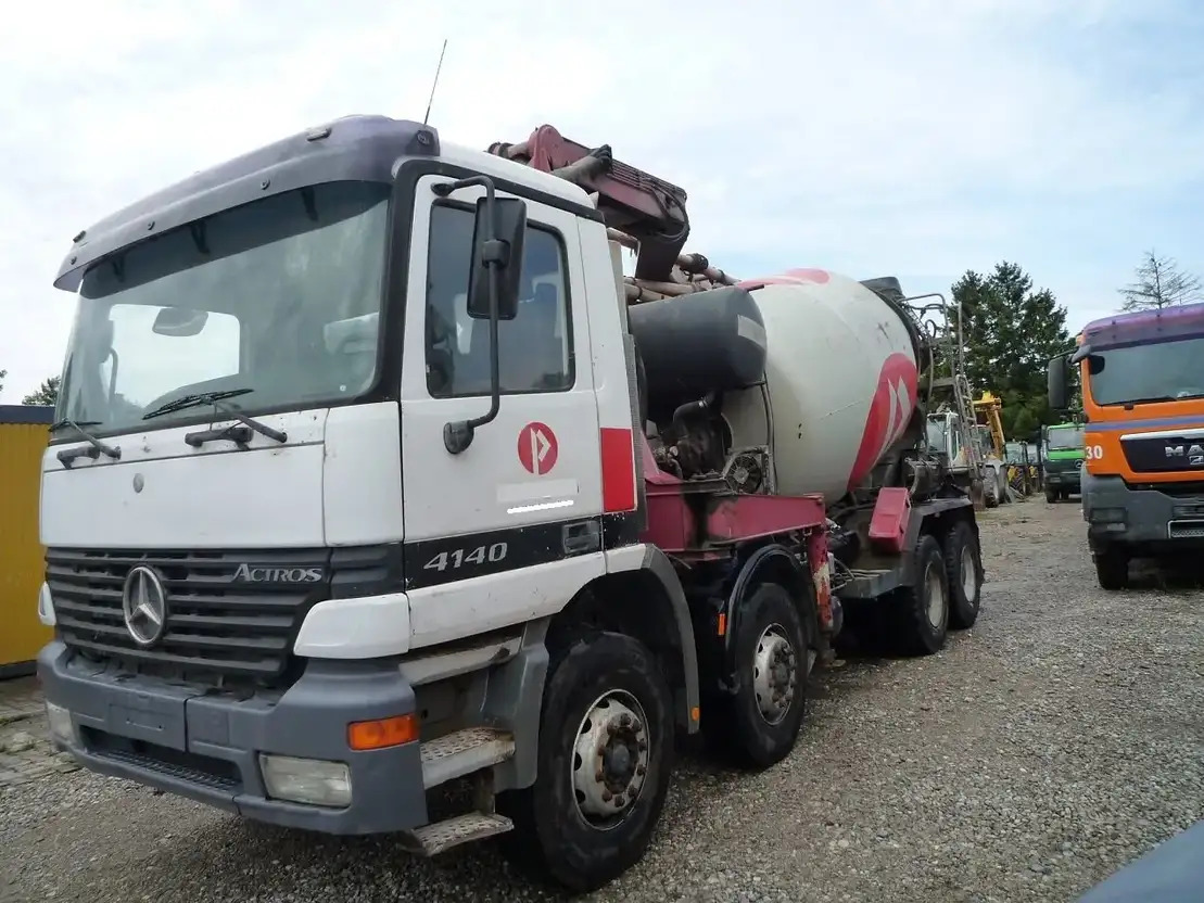 Mercedes-Benz Actros 4141 - Avtomešalec s črpalko: slika 4 Mercedes-Benz Actros 4141 - Avtomešalec s črpalko: slika 4