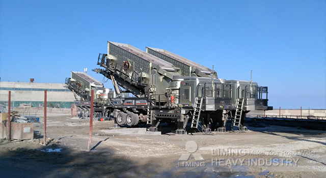 Liming High Speed Iron Ore Mobile Crusher - Mobilni drobilec: slika 1 Liming High Speed Iron Ore Mobile Crusher - Mobilni drobilec: slika 1