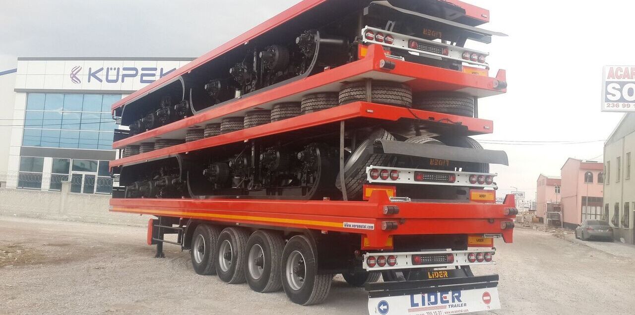 LIDER 2024 YEAR NEW TRAILER FOR SALE (MANUFACTURER COMPANY) - Plato/ Tovorna prikolica: slika 1 LIDER 2024 YEAR NEW TRAILER FOR SALE (MANUFACTURER COMPANY) - Plato/ Tovorna prikolica: slika 1