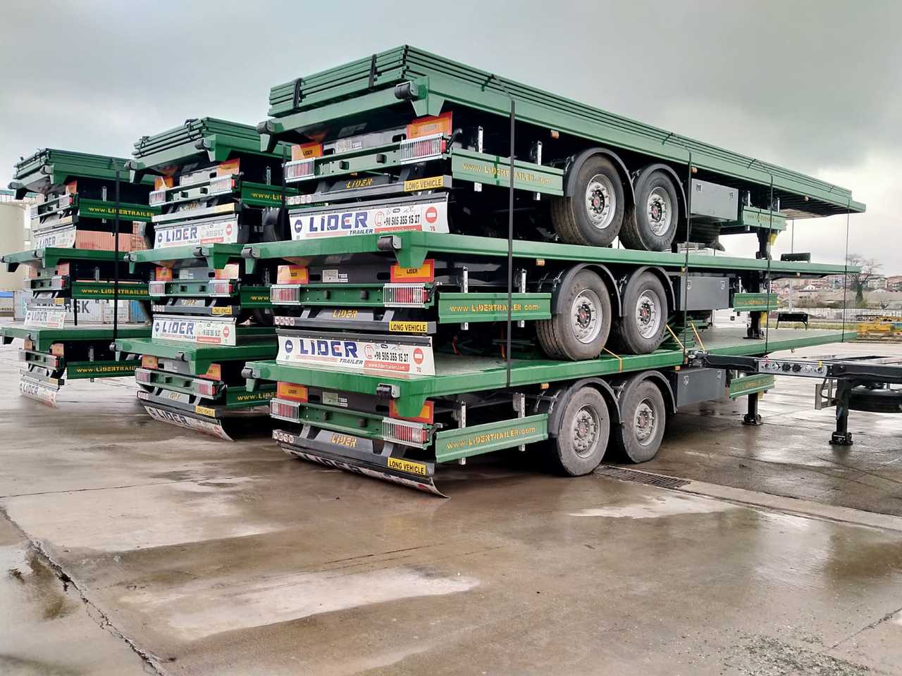 Nov Kontejnerska polprikolica/ Polprikolica z zamenljivim tovoriščem LIDER 2025 MODEL NEW DIRECTLY FROM MANUFACTURER FACTORY AVAILABLE READ: slika 17