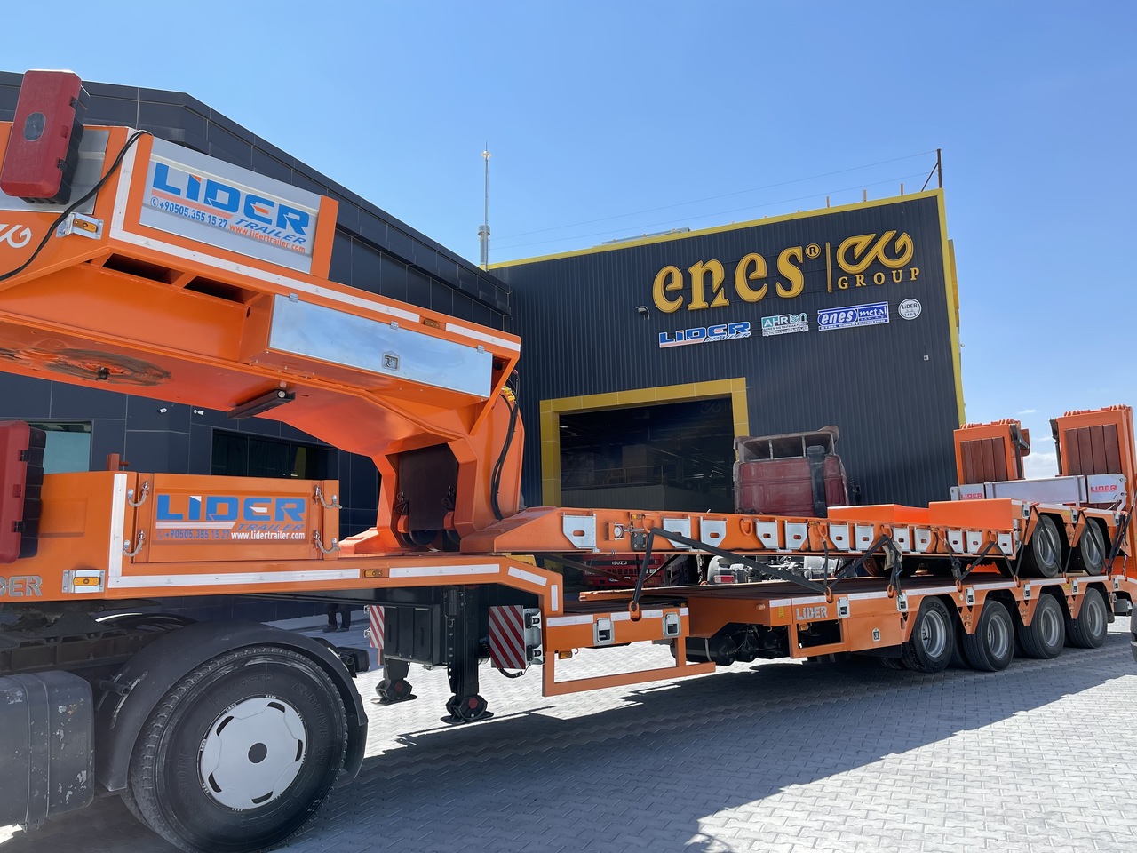 LIDER 2025 MODEL NEW LOWBOY TRAILER FROM MANUFACTURER lizing LIDER 2025 MODEL NEW LOWBOY TRAILER FROM MANUFACTURER: slika 7