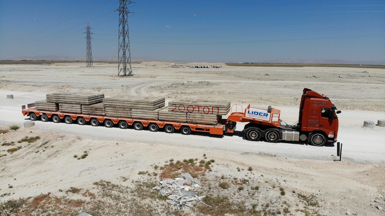 Nov Nizko noseča polprikolica LIDER 2025 Model 200 TONS CAPACITY New Productions Directly From Manufacture: slika 12