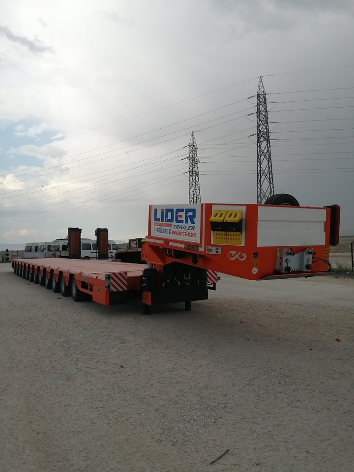 Nov Nizko noseča polprikolica LIDER 2025 Model 200 TONS CAPACITY New Productions Directly From Manufacture: slika 13