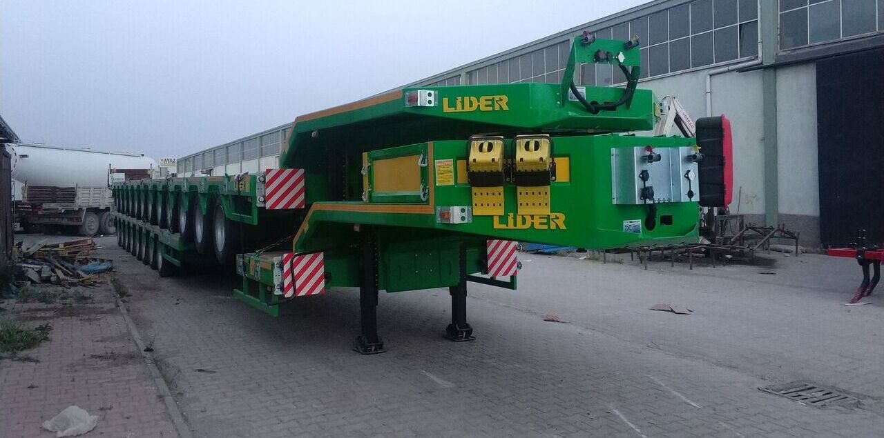 Nov Nizko noseča polprikolica LIDER 2025 Model 200 TONS CAPACITY New Productions Directly From Manufacture: slika 10